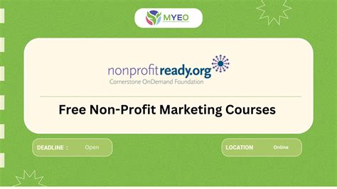 Free Nonprofit Marketing Courses .